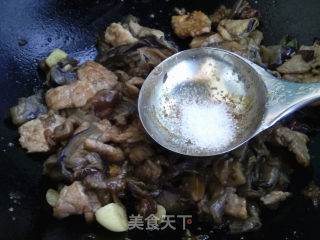 肉片炒茄子的做法步骤：11