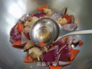 洋葱炒鱼鳔的做法步骤：12