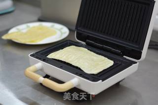 空心饼夹烤肉的做法步骤：12