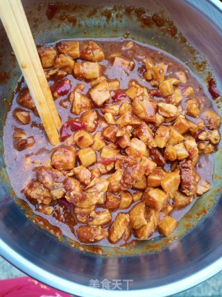 鸡肉杂酱的做法步骤：5