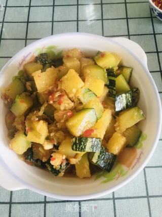 剁椒炒南瓜的做法步骤：8