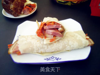 春饼卷肘花的做法步骤：14
