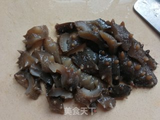香菜拌海参的做法步骤：2