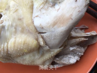 油鸡枞菌拌鸡丝的做法步骤：5
