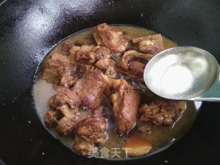 红烧排骨烩冬瓜的做法步骤：7