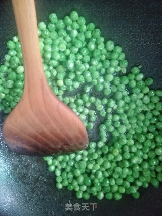 火腿豌豆丁的做法步骤：5