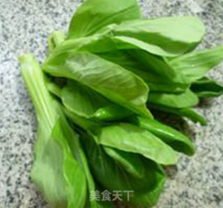 咸肉菜心大米粥的做法步骤：3