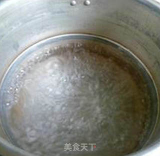 咸肉菜心大米粥的做法步骤：7