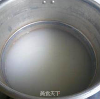 咸肉菜心大米粥的做法步骤：10