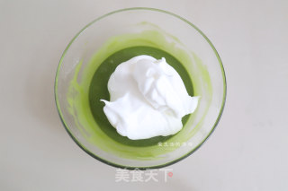 抹茶炼乳杯子蛋糕的做法步骤：7