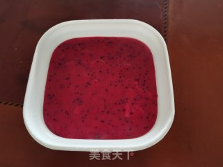 火龙果椰蓉小方的做法步骤：6
