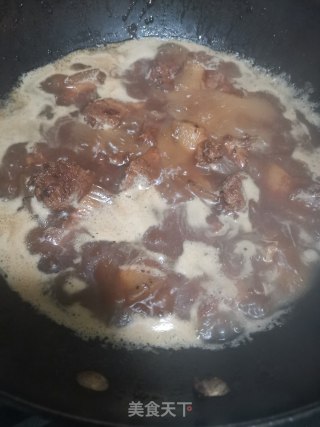 百叶结烧肉的做法步骤：11