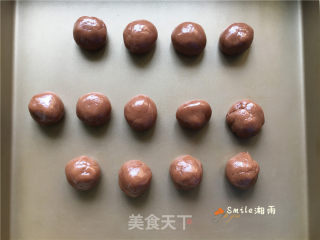 广式可可豆沙月饼的做法步骤：9