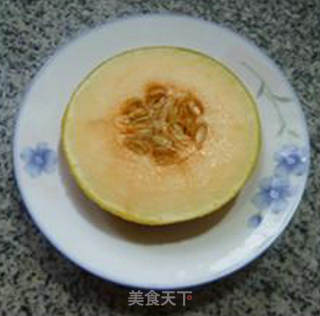 哈密瓜燕麦大米粥的做法步骤：3