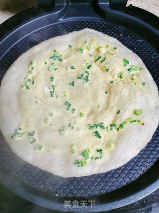 鸡蛋手抓饼的做法步骤：16