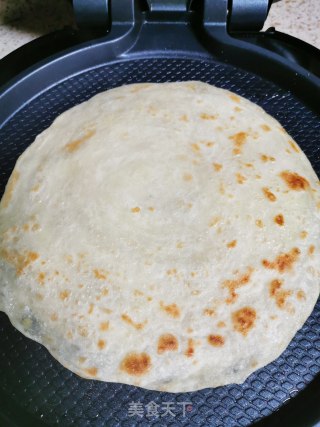 鸡蛋手抓饼的做法步骤：17