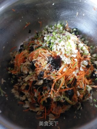 蒸素饺的做法步骤：8