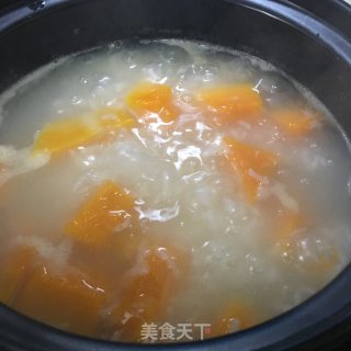 南瓜大米粥的做法步骤：5