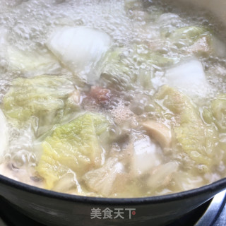 宣威火腿口蘑汤的做法步骤：10