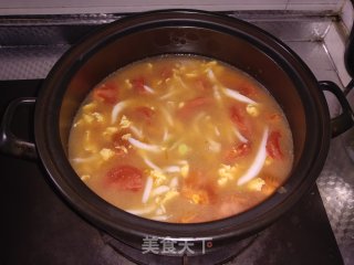 银鱼西红柿鸡蛋羹的做法步骤：9