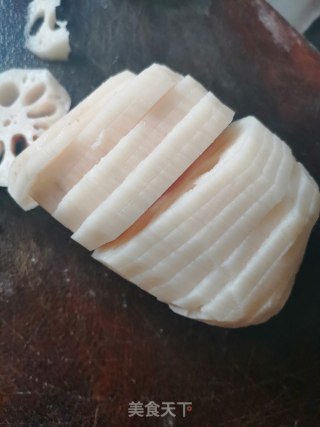 炸藕夹的做法步骤：1