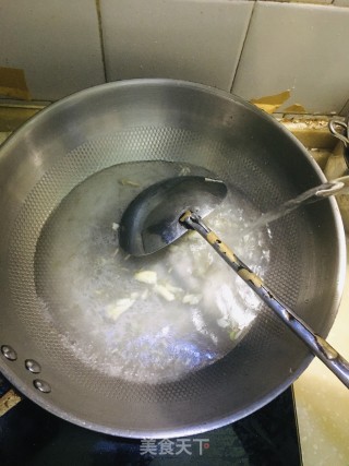 鸭血白菜浓汤的做法步骤：6