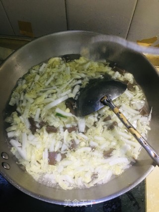 鸭血白菜浓汤的做法步骤：8
