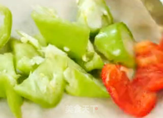 肉丸烧茄子的做法步骤：2