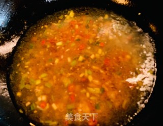 火麻仁肉末红薯粉的做法步骤：6
