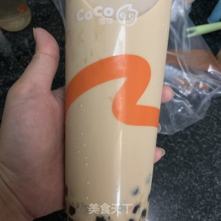 珍珠奶茶雪糕的做法步骤：1