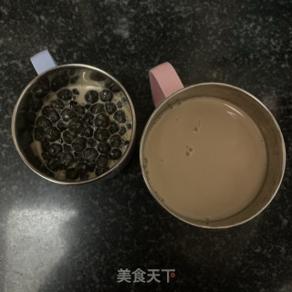 珍珠奶茶雪糕的做法步骤：2