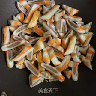 快炒蟹排的做法步骤：4
