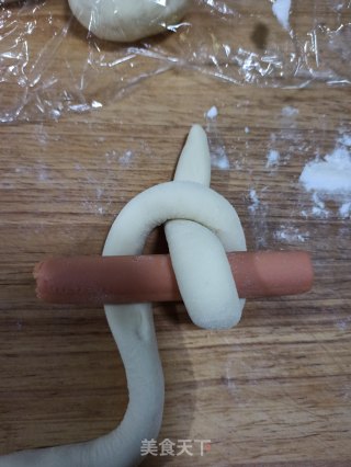 香肠兔子的做法步骤：5
