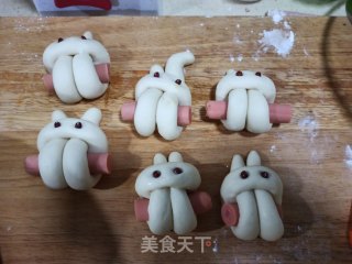 香肠兔子的做法步骤：6