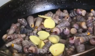 辣炒丁螺的做法步骤：1