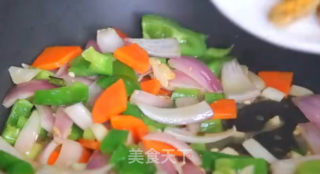 扇贝炒辣椒的做法步骤：4