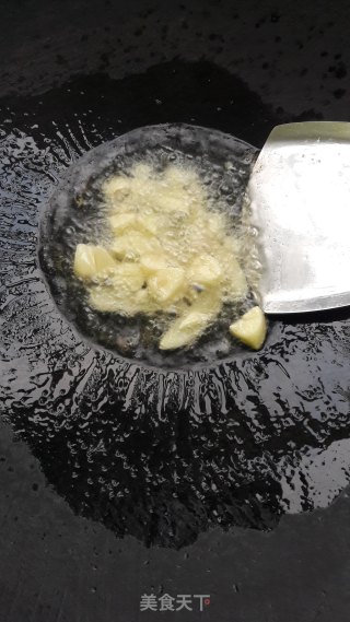 狗儿豆炒肉的做法步骤：5