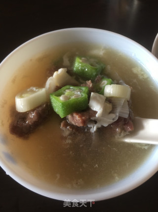 窝蛋牛肉汤的做法步骤：10