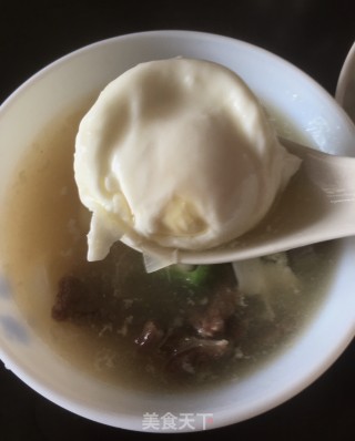 窝蛋牛肉汤的做法步骤：11