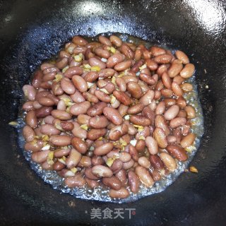 芸豆烩西兰花的做法步骤：13