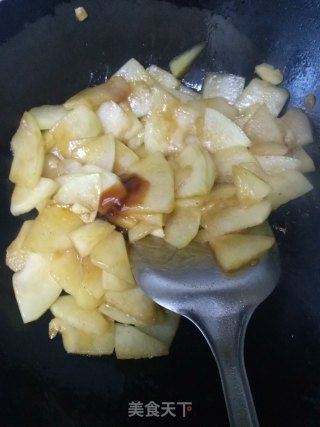 蒜香蚝油冬瓜的做法步骤：4