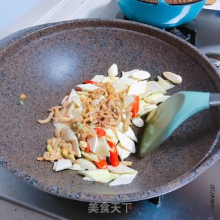 茭白炒肉丝的做法步骤：10