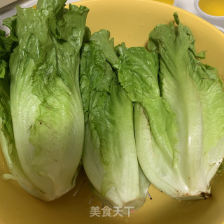 蚝油生菜的做法步骤：1