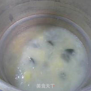 皮蛋日本豆腐大米粥的做法步骤：12