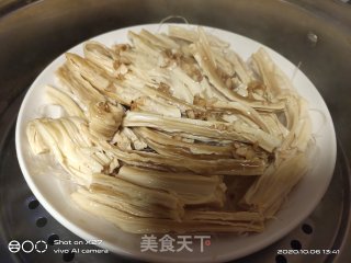 粉丝蒸腐竹的做法步骤：6