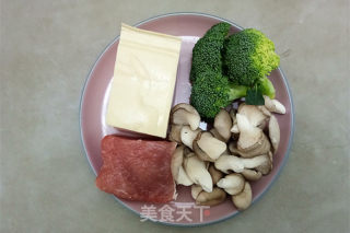 菌菇豆腐肉片汤的做法步骤：1