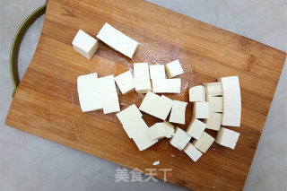 菌菇豆腐肉片汤的做法步骤：5
