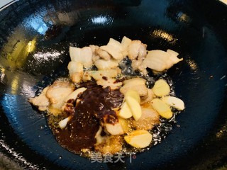 火麻仁笋干回锅肉的做法步骤：5