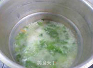 生菜皮蛋大米粥的做法步骤：11