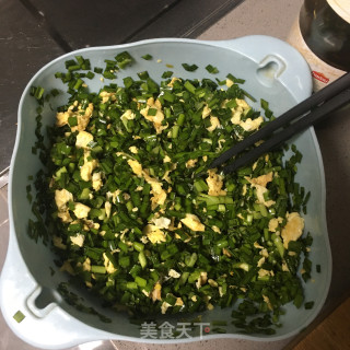 韭菜馅饼的做法步骤：6